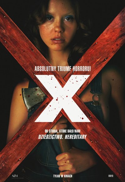 Plakat Filmu X (2022) [Dubbing PL] - Cały Film CDA - Oglądaj online (1080p)